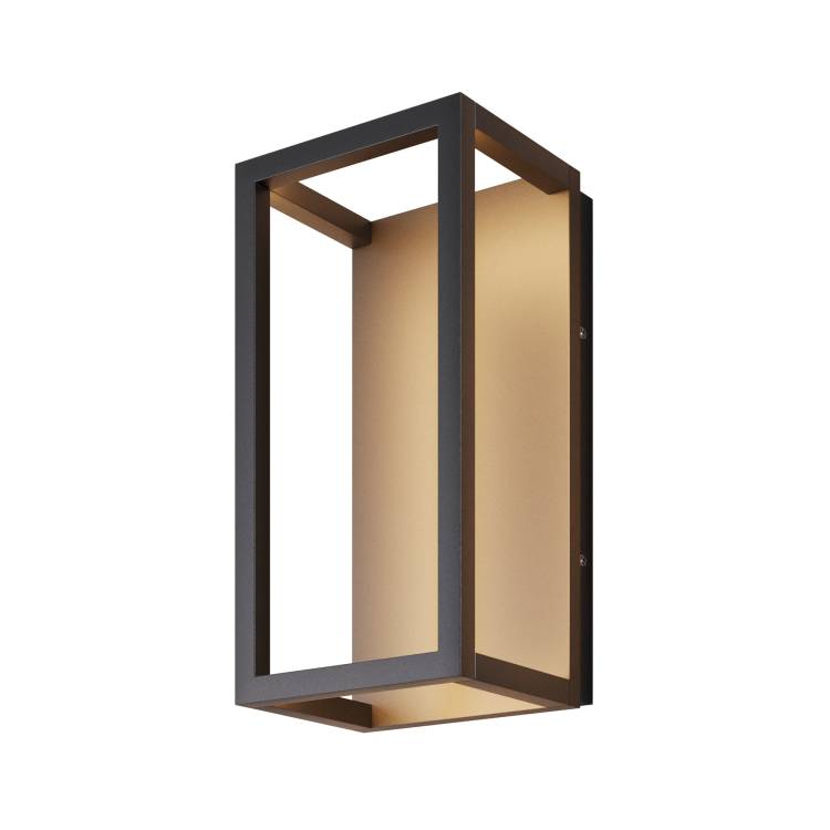Уличный настенный светодиодный светильник Outdoor Frame O527WL-L12B3K