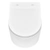 Унитаз подвесной TECE TECEspring Pro S710001 безободковый, торнадо, сиденье микролифт, белый фото 12