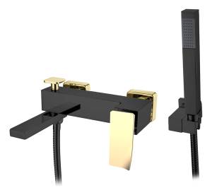 Смеситель для ванны Boheme Q 143-BG.2 Blackgold.2