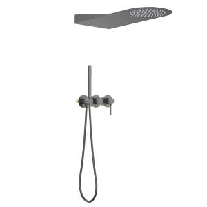 Душевой комплект Timo Saona SX-2340/18SM черное золото