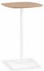 Стол барный Stool Group Form T-005H natural / white светлое дерево 60x60