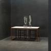 Керамогранит Laminam Seta LAMF007800_IT Liquorice 12mm 162x324 фото 3