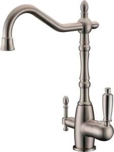 Смеситель для кухни Zorg Sanitary ZR 312 YF-33-nickel