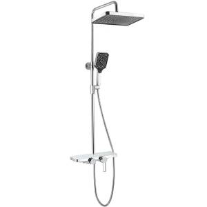 Душевая стойка beWash BV0MMSS6150 со смесителем, хром