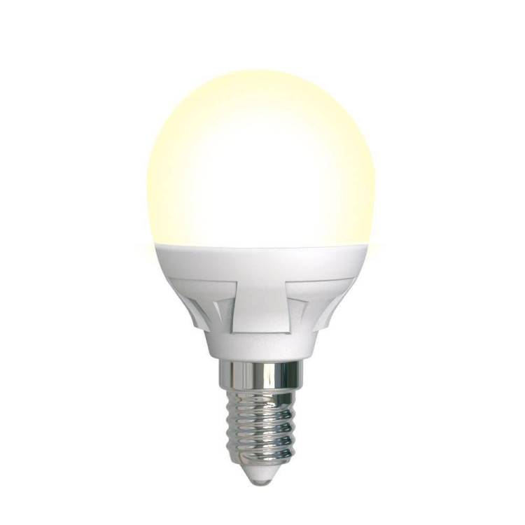 Светодиодная лампа Uniel LED-G45 7W/3000K/E14/FR/DIM PLP01WH