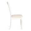 Стул Tetchair Aphrodite 20118 Ivory white, ткань кремовая с рисунком (А04) 46x54x99 фото 2