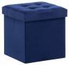 Пуф-сундук Leset Плуто 4687205418166 Темно-синяя Velutto 26