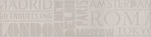 Керамогранит Kerama Marazzi Про Матрикс SBD007/DD3186 белый шрифты 15x60