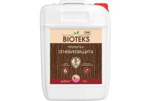 Пропитка Текс Огнебиозащита Bioteks Универсал c розовым индикатором 5 л