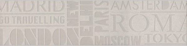 Керамогранит Kerama Marazzi Про Матрикс SBD007/DD3186 белый шрифты 15x60