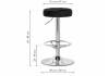 Барный стул Woodville Marun 15674 dark gray/black фото 2