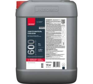 NEOMID 600 УНИЧТОЖИТЕЛЬ ПЛЕСЕНИ с минеральных поверхностей, концентрат 1:1 (10л)