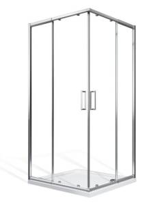 Душевой уголок Good Door Spirit CR-90-C-CH СП00024 профиль глянцевый хром, стекло прозрачное, 90x90x190
