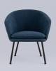 Кресло Stool Group Декстер DIXIER GY702-32 синий фото 2
