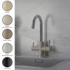 Смеситель для кухни Paini Cox 7872643CR3V11L2KM на 3 воды, GRANITE TRUFFLE фото 4
