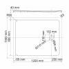Поддон для душа Wasserkraft Neime 19T10 120x100 фото 2