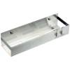 Полка Boheme Q 10965-GM подвесная с двумя крючками gun metal