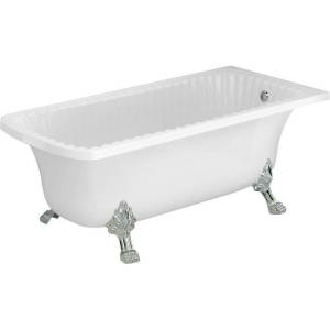 Ванна из искусственного камня Migliore Olivia 25448 174x80 хром