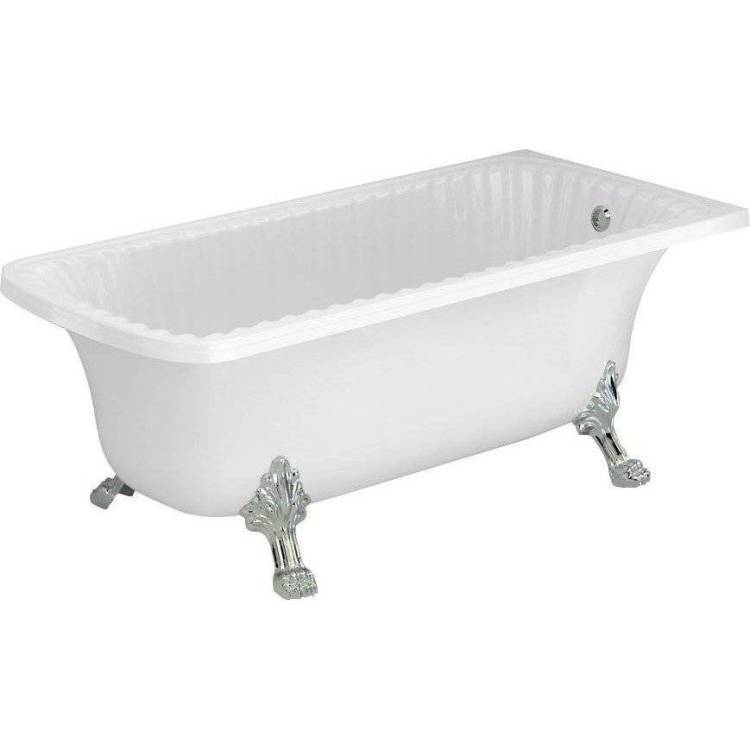 Ванна из искусственного камня Migliore Olivia 25448 174x80 хром