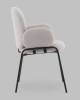Стул Stool Group Моллек AV 338-F81-9005 светло-серый, букле, с подлокотниками фото 4
