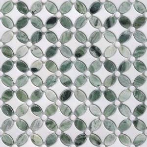 Мозаика LeeDo Pietrine 7 Pietra Mix 5 traforato POL (2x3.3) 29.6x29.6