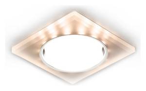 Встраиваемый точечный светильник со светодиодной лентой Ambrella light GX53 LED G215 CL/CH/WW