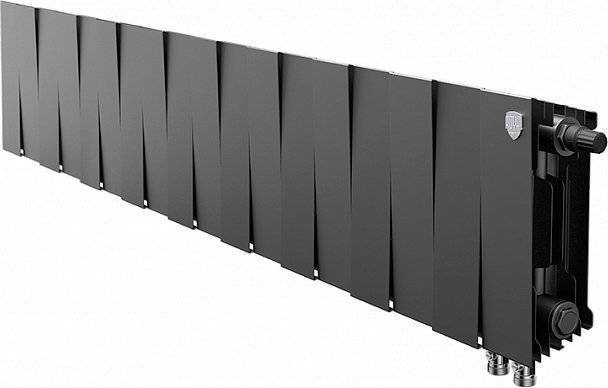 Радиатор биметаллический Royal Thermo Piano Forte 200 VDR noir sable, 18 секций