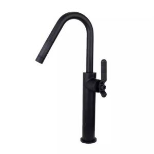 Смеситель для раковины Bronze de Luxe 1760s Loft 3352SB высокий, черный матовый