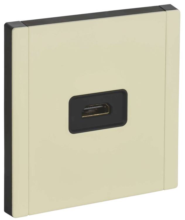 Розетка HDMI IEK Forte&Piano FP-H10-M-K41 серый сланец