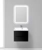 Тумба с раковиной BelBagno Marino 60 nero lucido фото 2