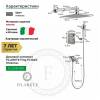 Душевая система Filarete Fing FL1040NK никель фото 3