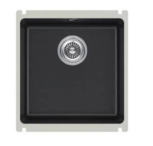 Мойка кухонная Kuchenstern Subkeram 45 300KB30 Keraplus, керамический черный