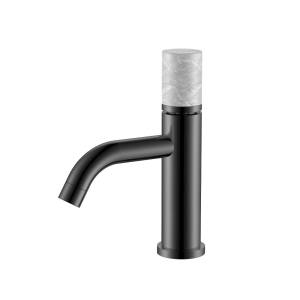 Смеситель для раковины Boheme Stick 121-SGM-MR-GR Shine Gun Metal Marble Grey