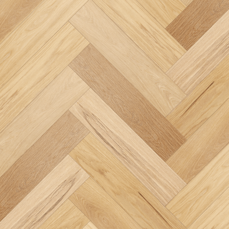 Паркетная доска Royal Parket Английская Елка Дуб Роуз лак 490x125x13