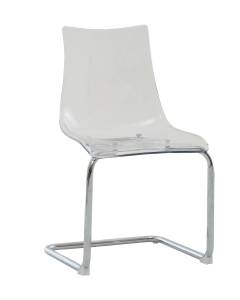 Стул Stool Group Tobi XH-8651 transp прозрачный, пластик