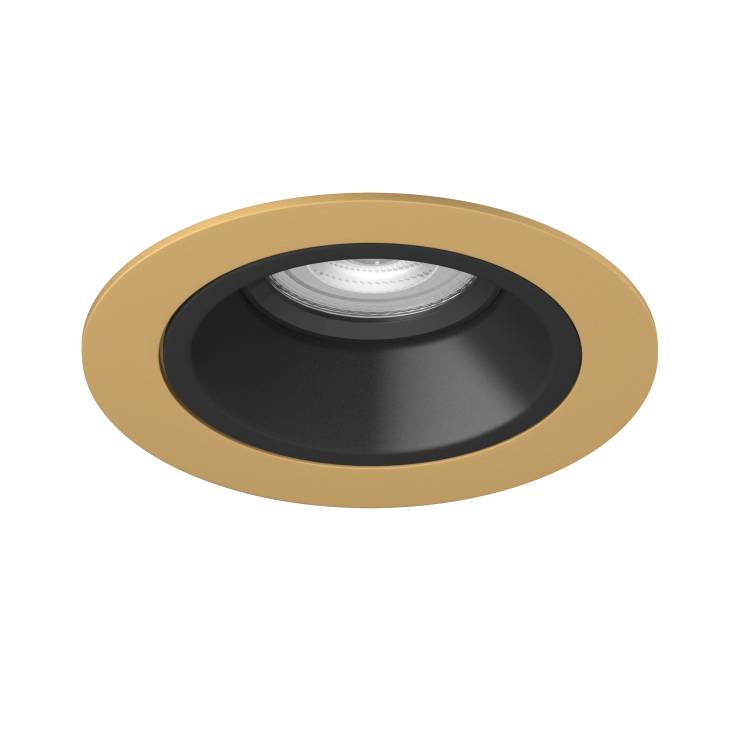 Встраиваемый светильник Lightstar Domino Round D61307BMOD