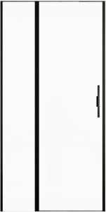 Душевая дверь в нишу Allen Brau Priority 3.31030.BBA профиль черный матовый, 1000x2000