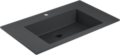 Мебельная раковина Vincea 80, черная