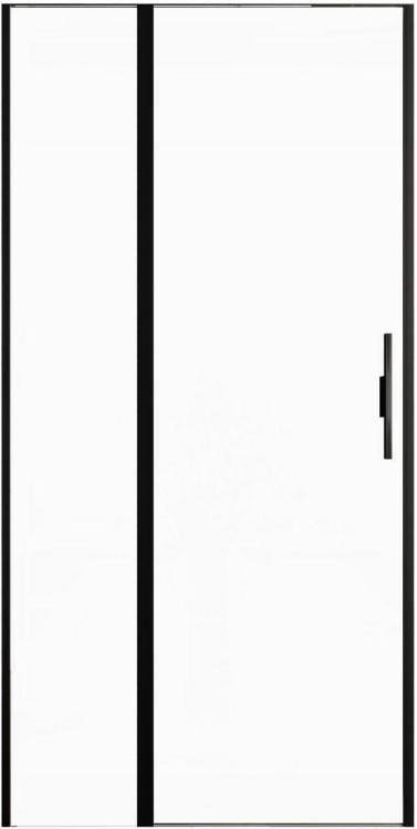 Душевая дверь в нишу Allen Brau Priority 3.31030.BBA профиль черный матовый, 1000x2000