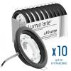 Точечный встраиваемый светильник Luminarte Lumin Arte LDL-GX53/01MB