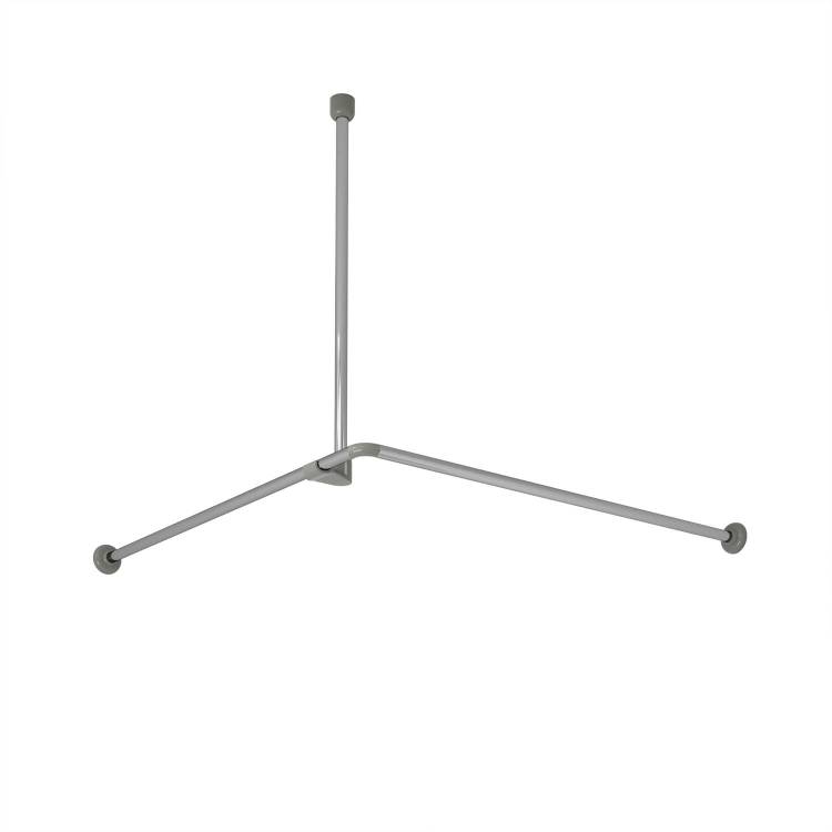 Карниз для ванной Wasserkraft Dinkel SC-469090 хром