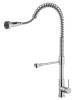 Смеситель для кухни Wonzon & Woghand WW-422903-CR высокий, с выдвижным изливом, Хром фото 2