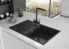 Смеситель для кухни Ulgran Quartz UQ-016-05 бетон фото 2