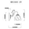 Бра MyFar Nicole MR1660-1W фото 2