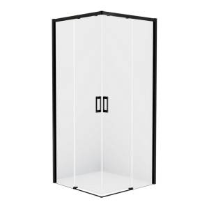 Душевое ограждение NEW TRENDY PRIME BLACK 120x90x200 D-0320A/D-0315A (черный)