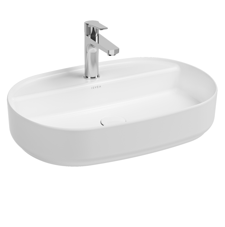 Раковина Isvea Infinity 60 10NF65060SV-2L белый матовый, 60x40