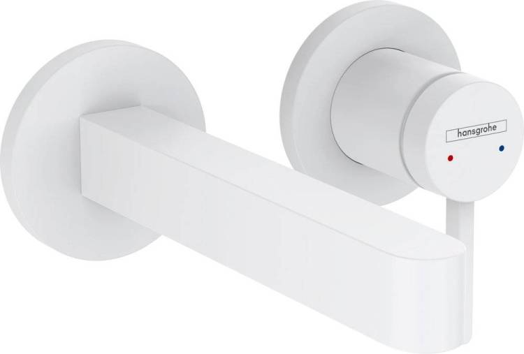 Смеситель для раковины Hansgrohe Finoris 76051700 матовый белый