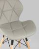 Набор из 4 стульев Stool Group Бон DC-19122601 grey X4 серый, экокожа фото 8