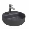 Раковина Isvea Infinity 10NF65042SV-2C 35 см, антрацит матовая
