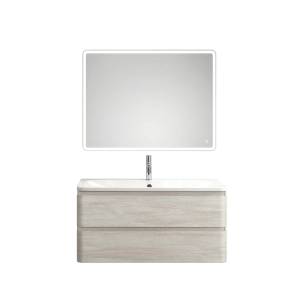 Мебель для ванной BelBagno Albano 100 подвесная, rovere vintage bianco